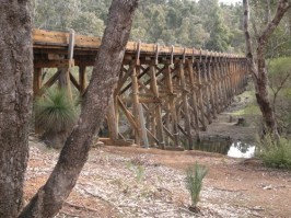 Long Gully Bridge on the Bibbulmun Track